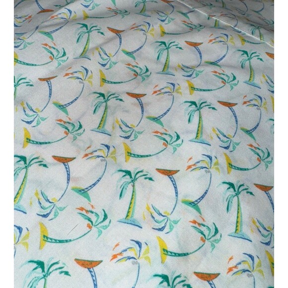 Paul Frederick Finest Long Staple Cotton XL Classic Fit  Palm Trees Shirt - Picture 2 of 3